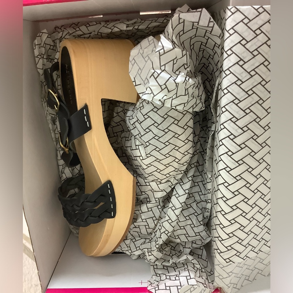 NIB Swedish Hasbeens Tanja strappy sandal Sz 9 / 39 New - Picture 11 of 14
